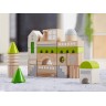Blocs de construction en bois - Ma petite ville