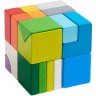 Blocs de construction en bois - Défi 8 cubes