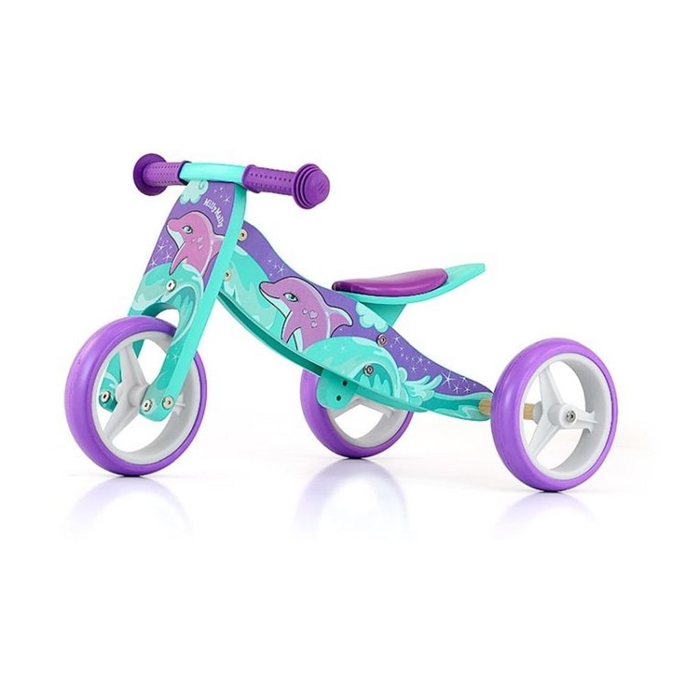 Tricycle draisienne 2en1 évolutif Rapido Bois Bébé Mes Jouets en Bois