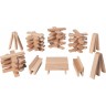 Planchettes de construction en bois