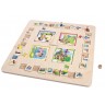 Jeu de société en bois pour enfant - Jeu des loisirs