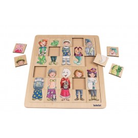 Puzzle 30 pièces en bois pour enfant - Méli-mélo