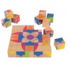 Puzzle cubes en bois - Mosaïque