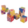 Puzzle cubes en bois - Mosaïque