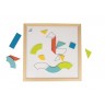 Jeu éducatif en bois - Art magnétique