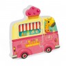 Coffret 4 puzzles en bois pour enfant - Vacances 3D