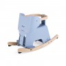 Éléphant à bascule en bois pour bébé