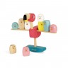 Jeu d'équilibre en bois pour enfant - Flamant rose