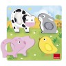 Puzzle en bois - Animaux tout doux