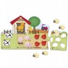 Puzzle en bois - Compter à la ferme