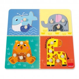 Puzzle en bois - Maman tendresse