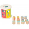 Boîte à formes en bois pour bébé - Rouleau