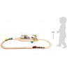 Circuit de train en bois - Gare de marchandise