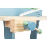 Établi en bois pour enfant couleurs pastel