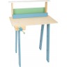 Établi en bois pour enfant couleurs pastel