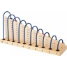 Jeu éducatif - Grand boulier de calcul en bois