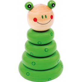 Jouet à empiler en bois pour bébé - Grenouille