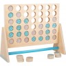 Puissance 4 en bois couleurs pastel pour enfant