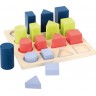 Puzzle éducatif en bois - formes géométriques