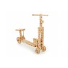 Jeu de construction à assembler - Trottinette en bois