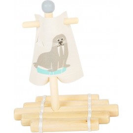 Jeu d'eau en bois - Radeau