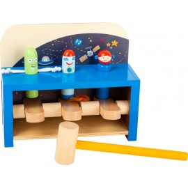 Banc à marteler en bois - Décollage pour l'espace