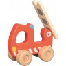 Véhicule pompier en bois