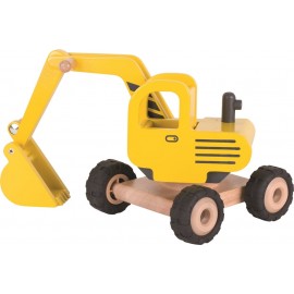 Grande pelle mécanique en bois