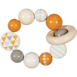 Hochet souple en bois - Scandinave