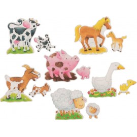 Puzzle en carton - Bienvenue à la ferme