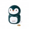 Tirelire Pingouin en bois pour enfant
