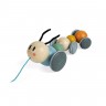 Jouet à tirer en bois pour bébé - Chenille à promener Sweet cocoon