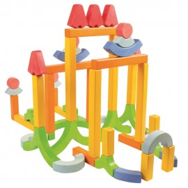 Blocs de construction en bois - Imagination au défi
