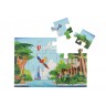 Puzzle 45 pièces en bois pour enfant - Des profondeurs marines au cosmos