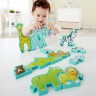 Puzzle 26 pièces en bois pour enfant - Animaux alphabétiques