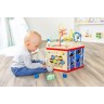 Cube d'activités hexagonal en bois pour bébé