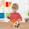 Boîte à formes en bois pour enfant - Couleurs naturelles Boîte à formes en bois pour enfant - Couleurs naturelles
