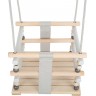 Balançoire siège scandinave en bois pour bébé