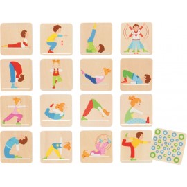 Memory en bois pour enfant - Exercices physiques