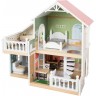 Maison de poupée en bois pour enfant - Duplex urbain
