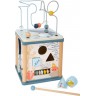 Cube de motricité en bois pour bébé - Beauté marine