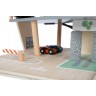 Garage à voitures en bois pour enfant