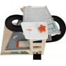 Garage à voitures en bois pour enfant