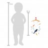 Mobile en bois pour bébé - Voyage marin