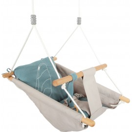 Balancelle Cosy en bois pour bébé