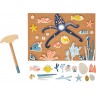 Jeu de clous en bois pour enfant - Profondeurs marines