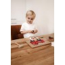 Jeu de clous en bois pour enfant - Véhicules