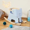 Éléphant à bascule en bois pour bébé