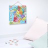 Puzzle magnétique 93 pièces en bois pour enfant - La France (nouvelles régions 2016)