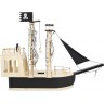 Bateau de pirates en bois pour enfant